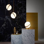 Olivra Acrylic Pendant Lamp-Moonnatur