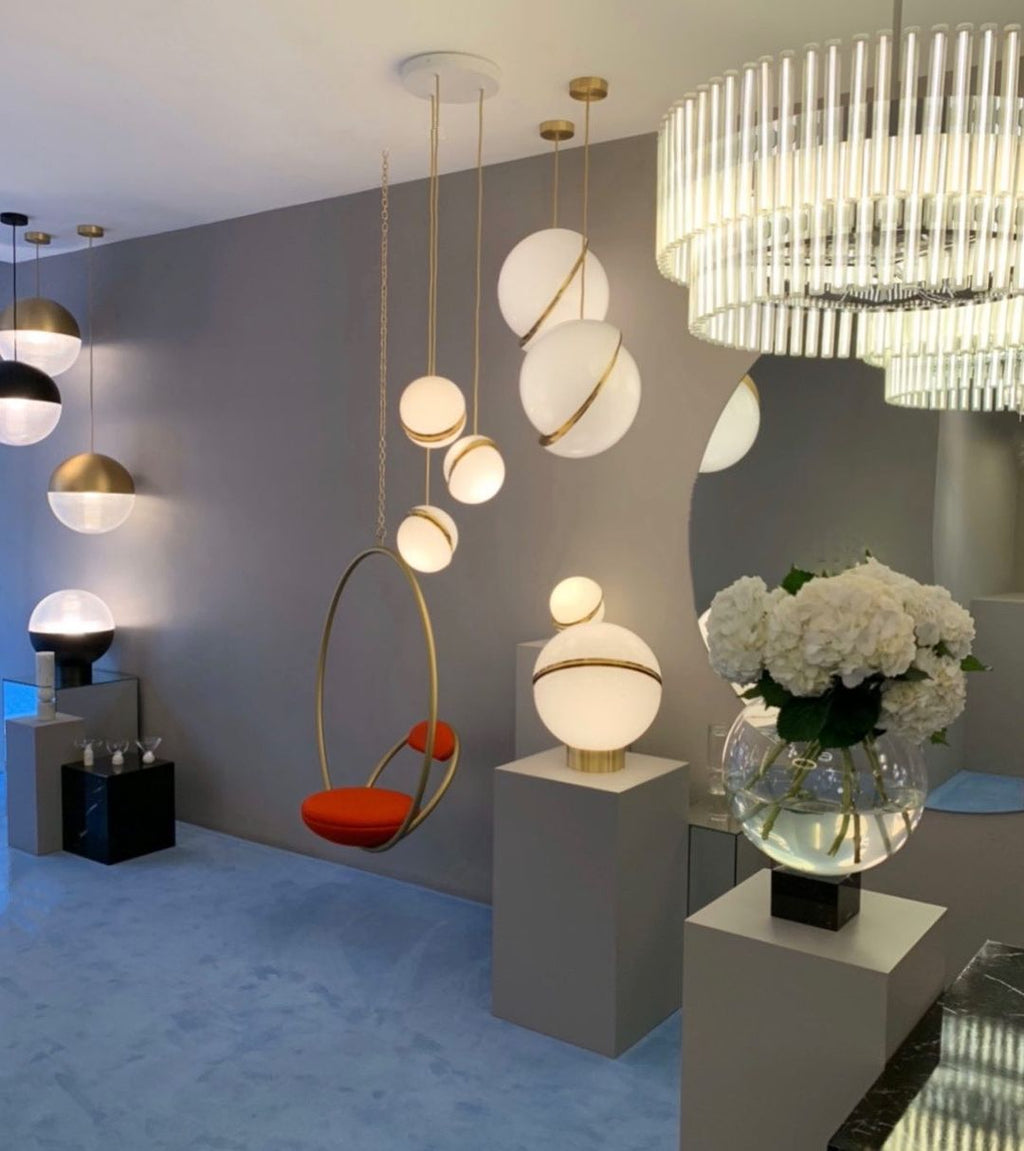 Olivra Acrylic Pendant Lamp-Moonnatur