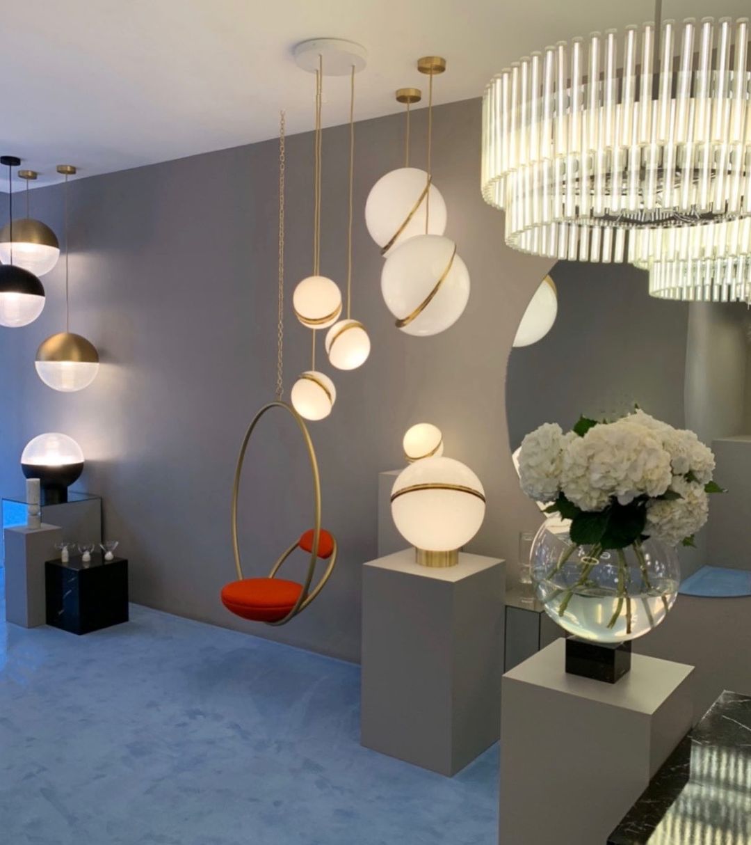 Olivra Acrylic Pendant Lamp-Moonnatur