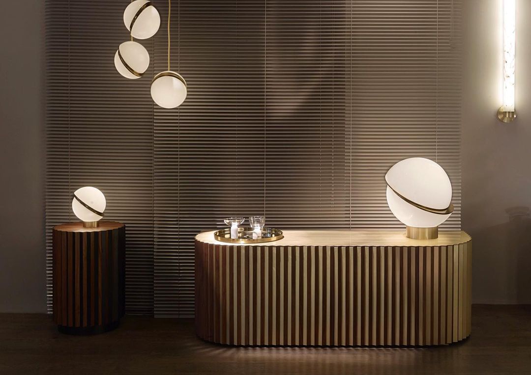 Olivra Acrylic Pendant Lamp-Moonnatur