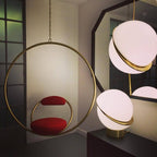 Olivra Acrylic Pendant Lamp-Moonnatur