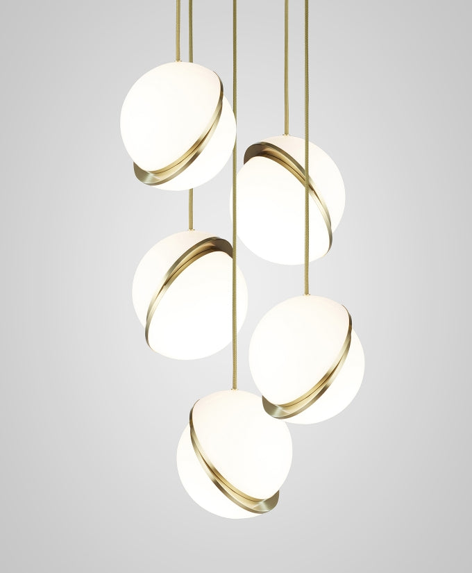 Olivra Acrylic Pendant Lamp-Moonnatur