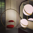Olivra Acrylic Pendant Lamp-Moonnatur
