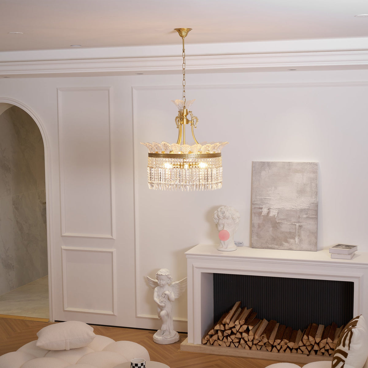 Ureneth Crystal Chandelier-Moonnatur