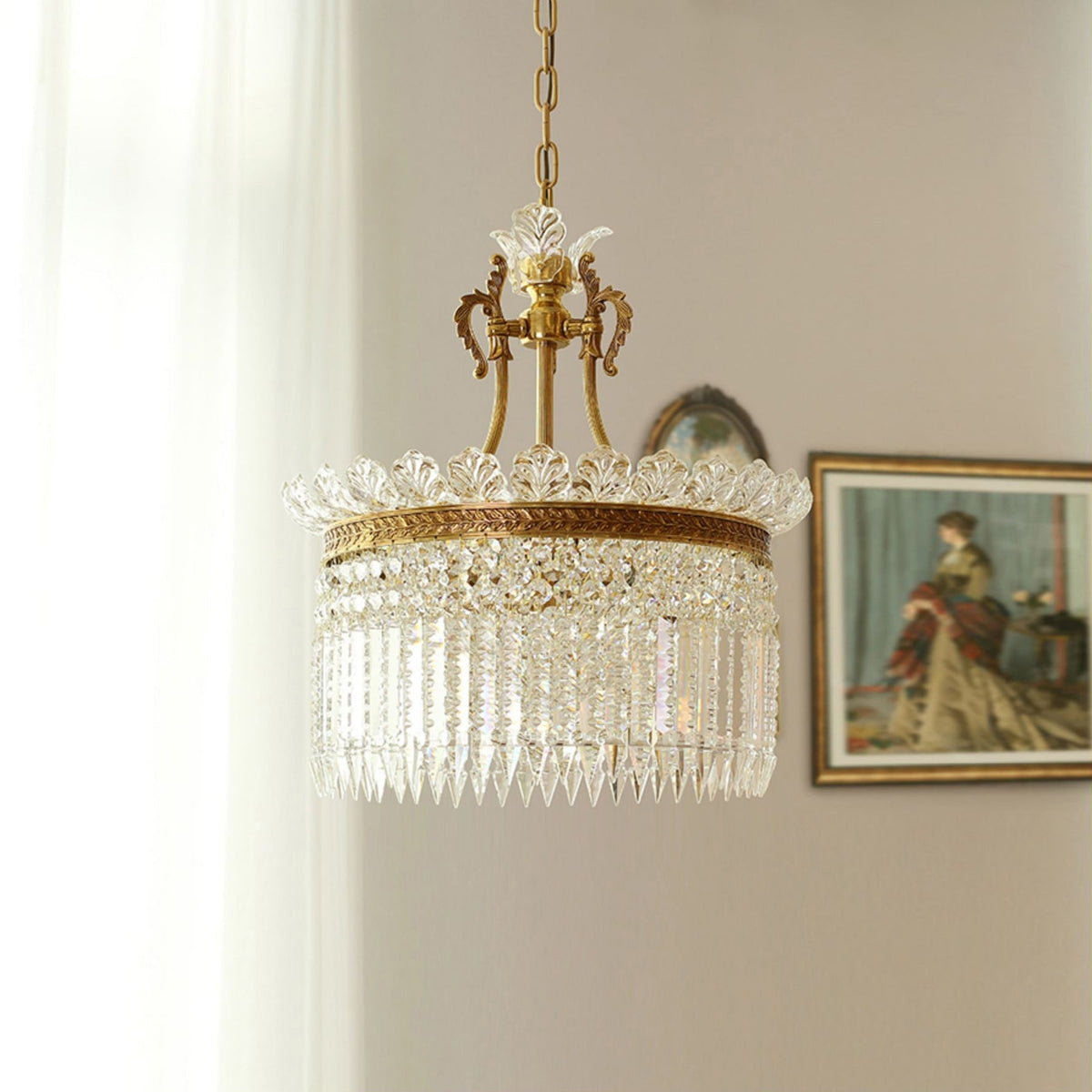 Ureneth Crystal Chandelier-Moonnatur