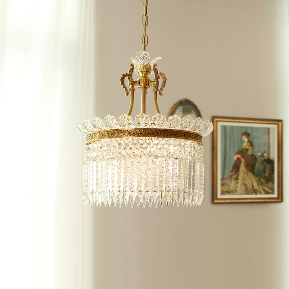 Ureneth Crystal Chandelier-Moonnatur