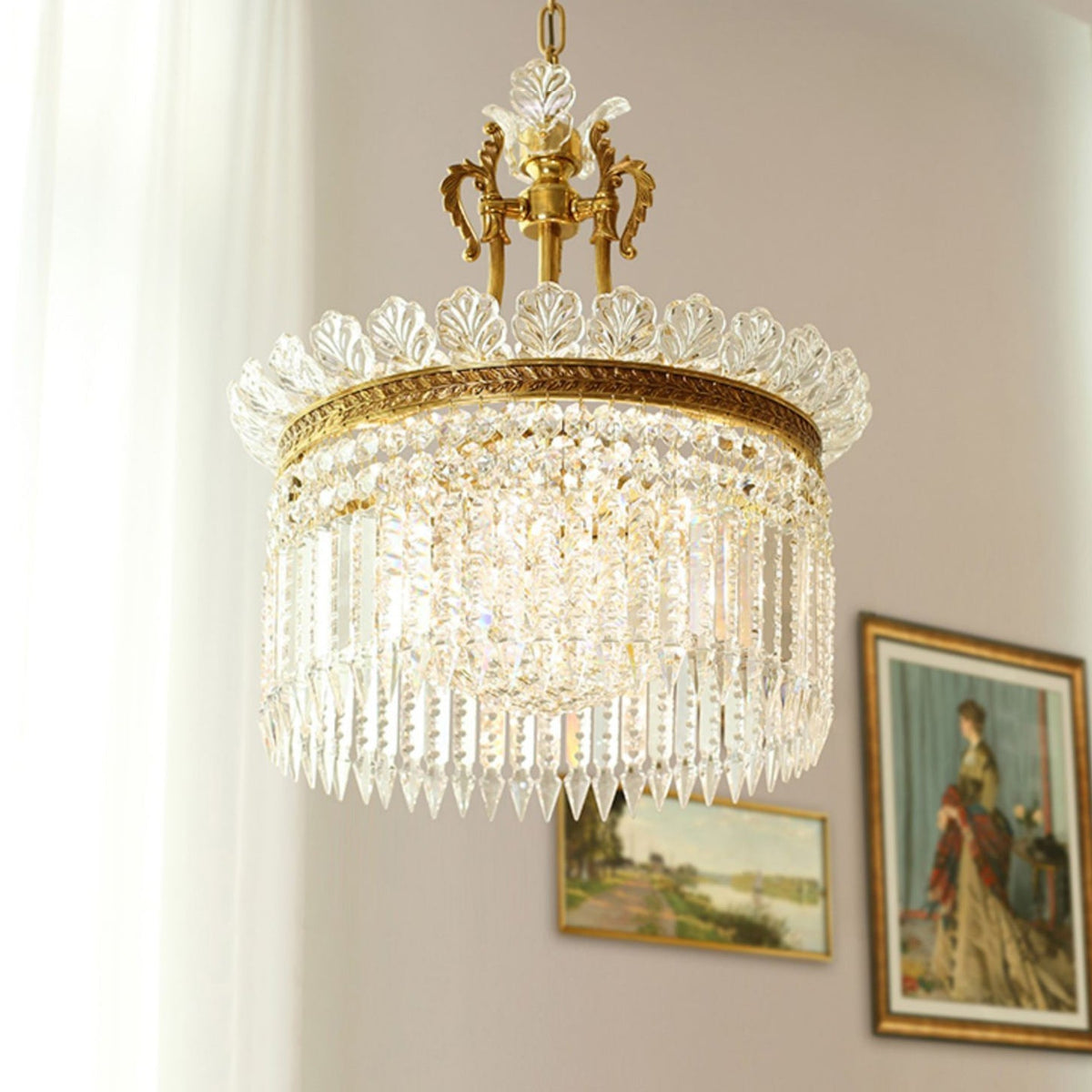 Ureneth Crystal Chandelier-Moonnatur