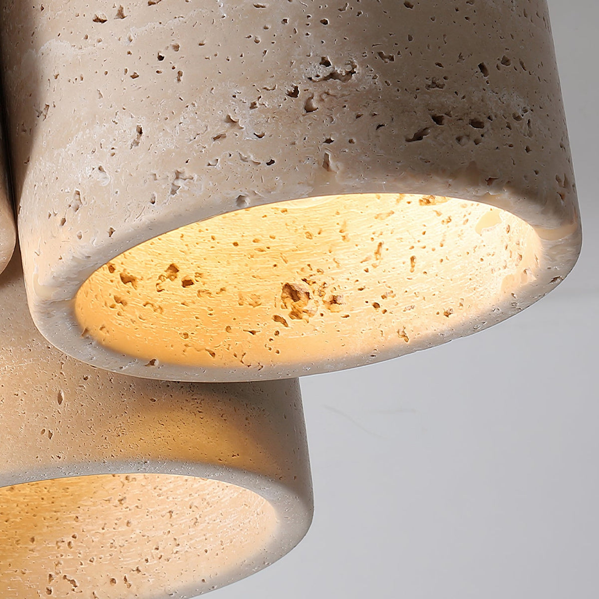 Woldenbrook Travertine Ceiling Light-Moonnatur