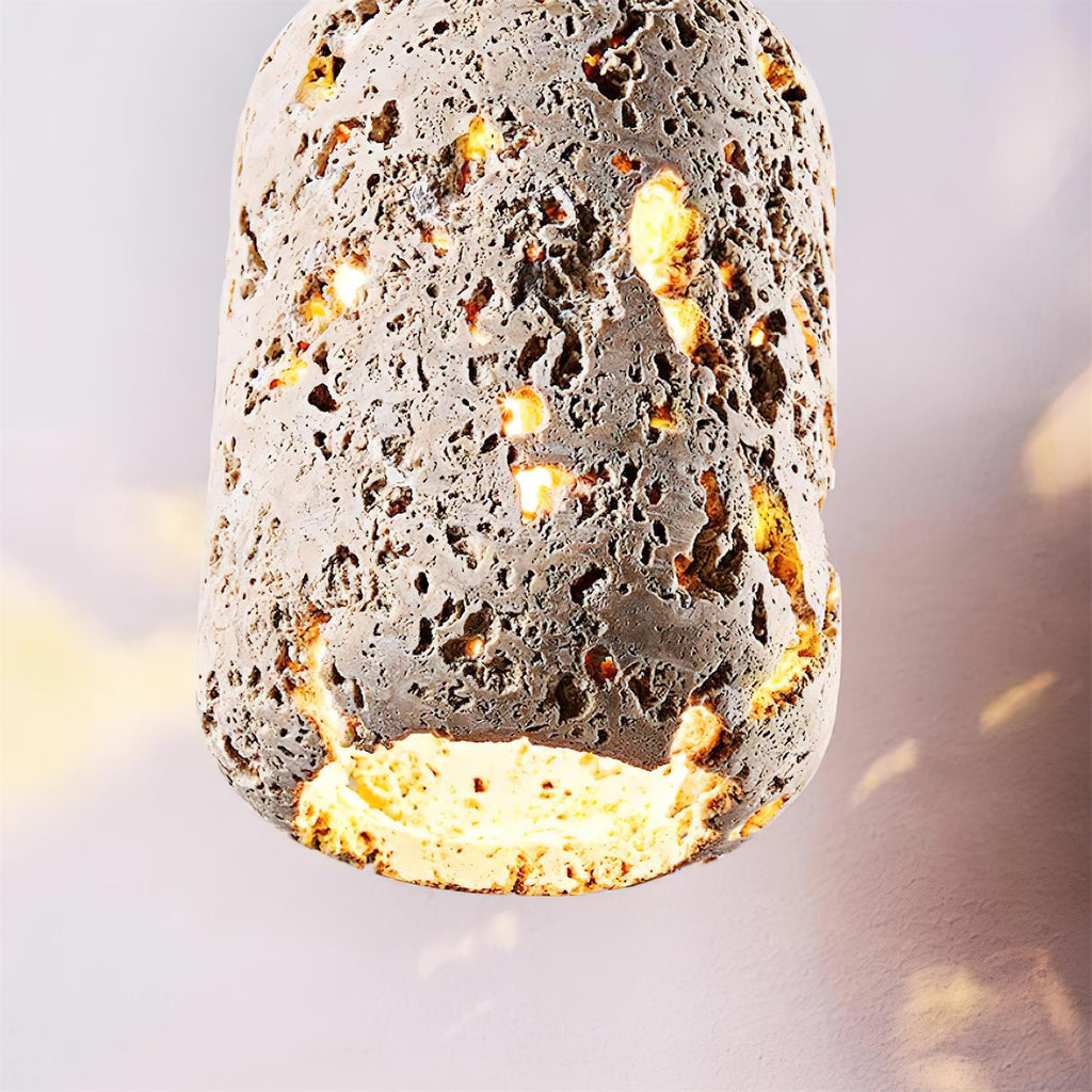 Oswenlynne Travertine Wall Light-Moonnatur
