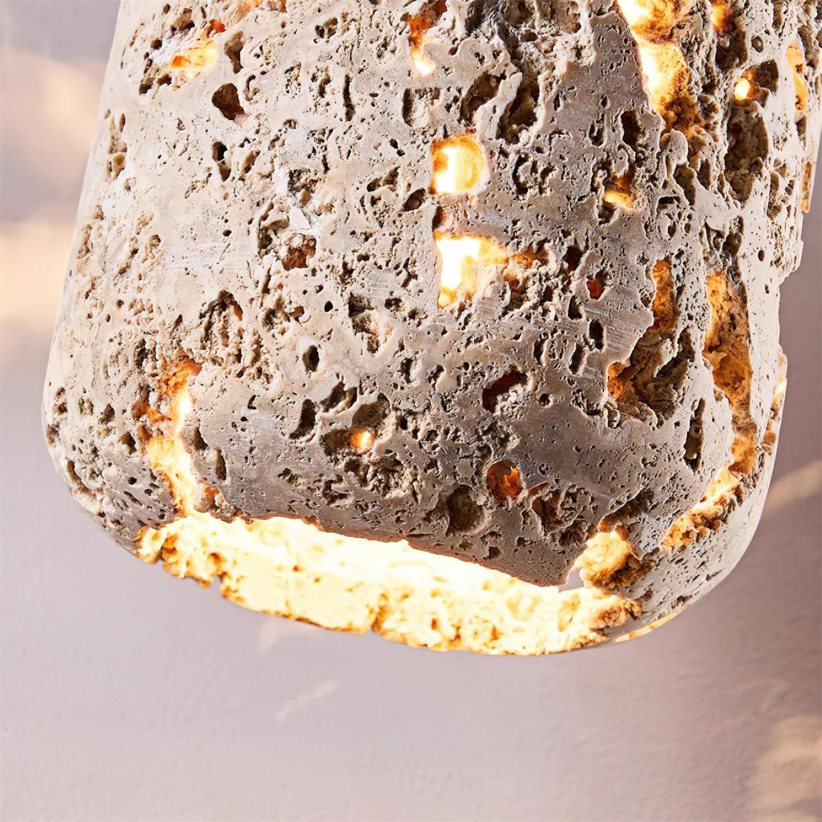 Oswenlynne Travertine Wall Light-Moonnatur