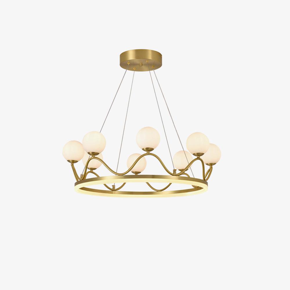 Renveris Glass Chandelier-Moonnatur