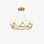 Renveris Glass Chandelier-Moonnatur