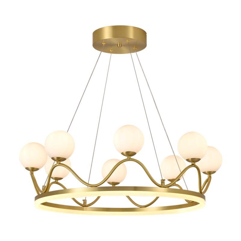 Renveris Glass Chandelier-Moonnatur