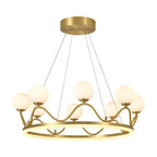 Renveris Glass Chandelier-Moonnatur