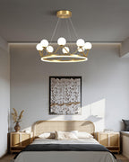 Renveris Glass Chandelier-Moonnatur