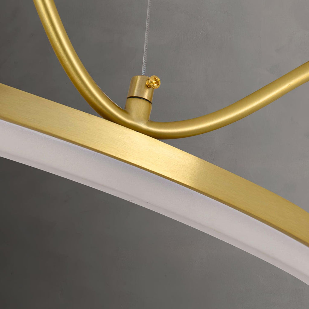 Renveris Glass Chandelier-Moonnatur