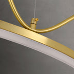 Renveris Glass Chandelier-Moonnatur
