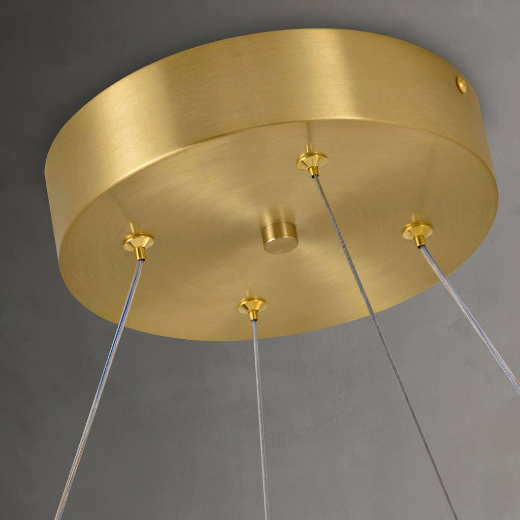Renveris Glass Chandelier-Moonnatur