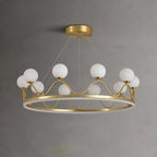 Renveris Glass Chandelier-Moonnatur