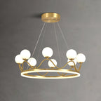 Renveris Glass Chandelier-Moonnatur