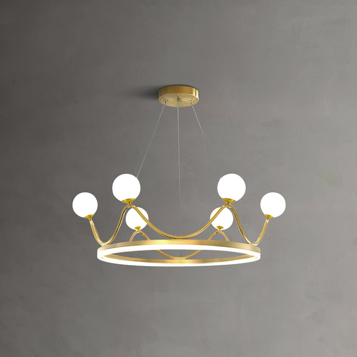 Renveris Glass Chandelier-Moonnatur
