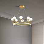 Renveris Glass Chandelier-Moonnatur