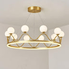 Renveris Glass Chandelier-Moonnatur