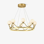 Renveris Glass Chandelier-Moonnatur