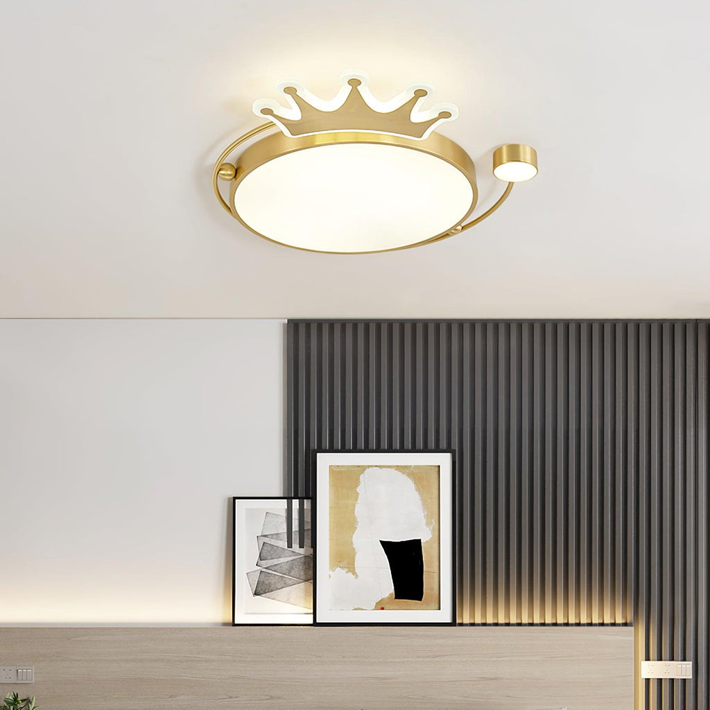 Baldenenna Brass Ceiling Light-Moonnatur