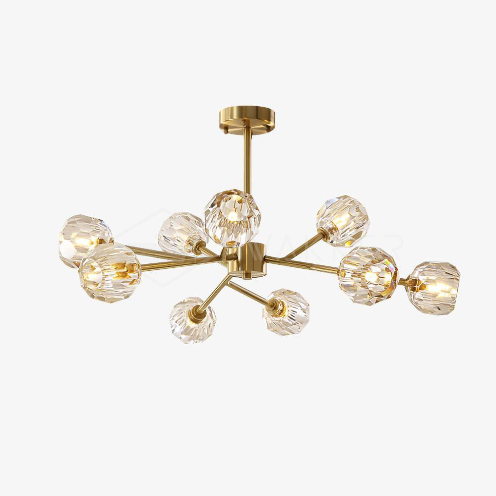 Hiorenna Crystal Chandelier-Moonnatur