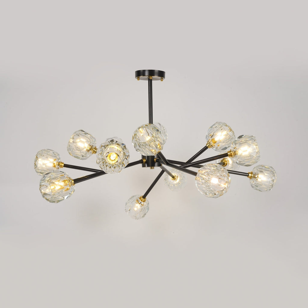 Hiorenna Crystal Chandelier-Moonnatur