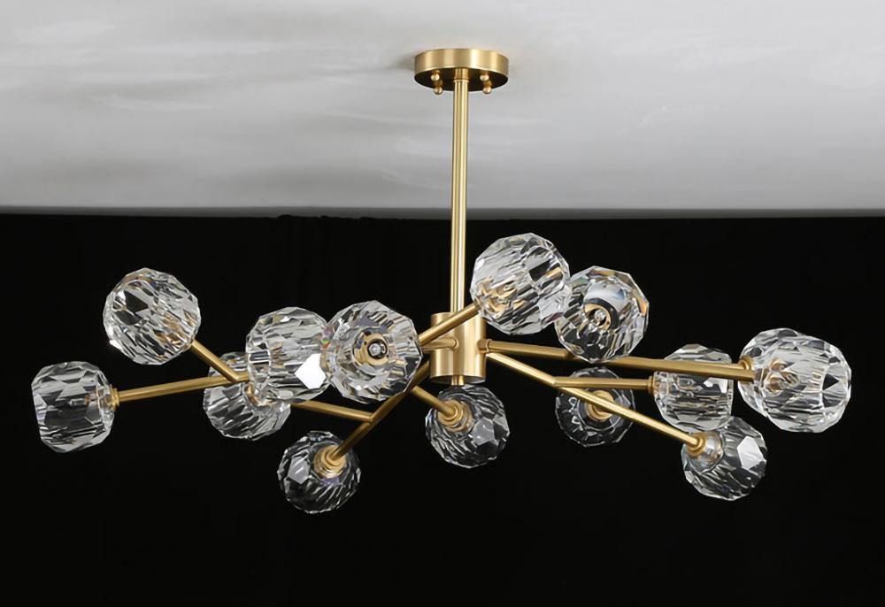 Hiorenna Crystal Chandelier-Moonnatur