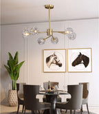 Hiorenna Crystal Chandelier-Moonnatur