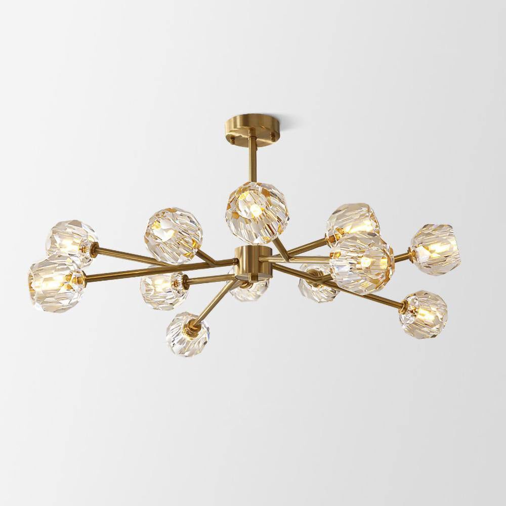 Hiorenna Crystal Chandelier-Moonnatur