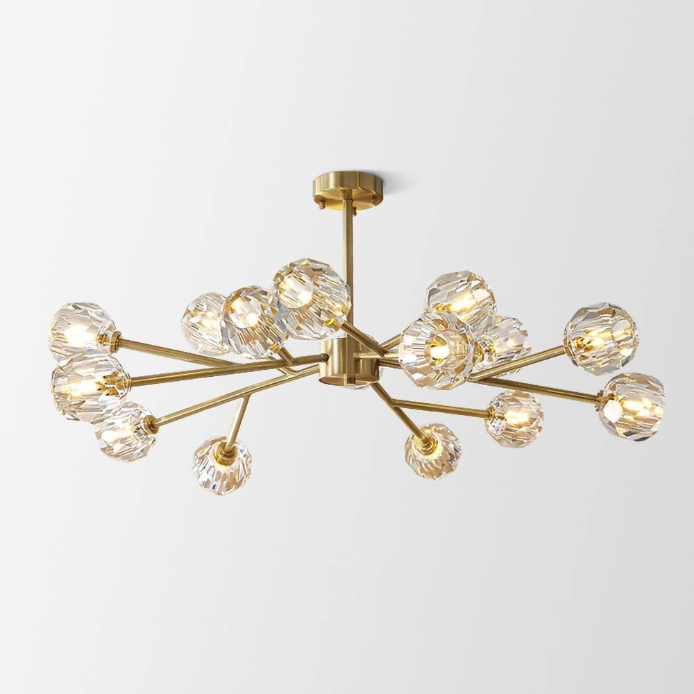 Hiorenna Crystal Chandelier-Moonnatur