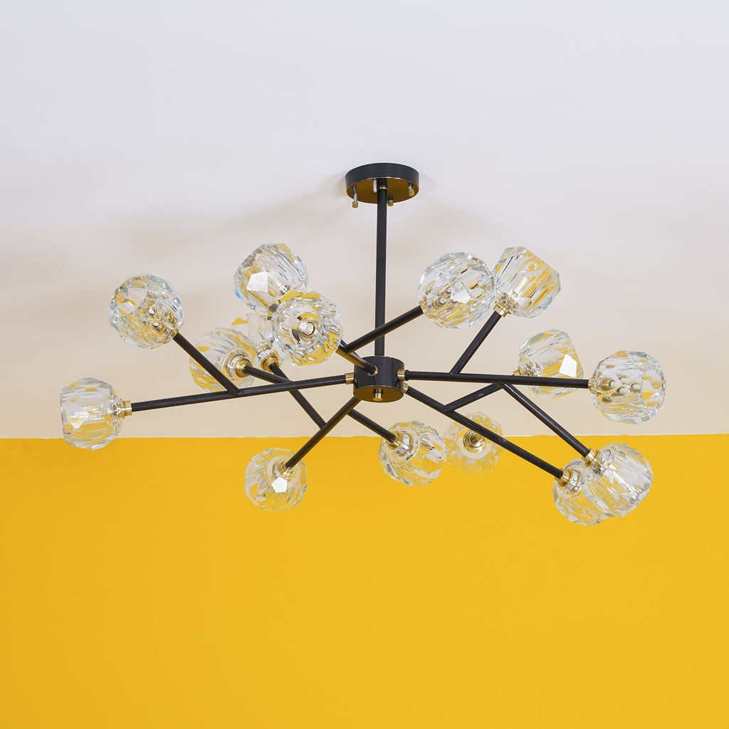 Hiorenna Crystal Chandelier-Moonnatur