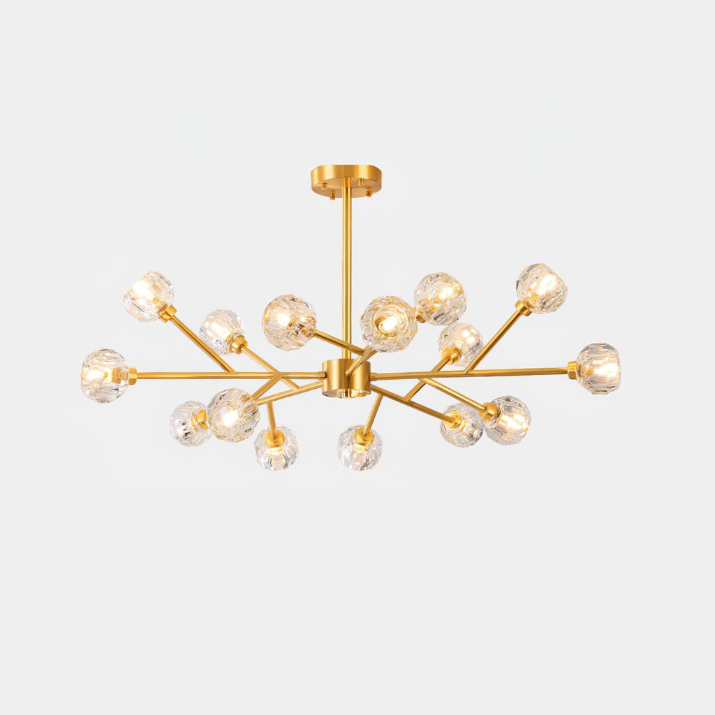 Hiorenna Crystal Chandelier-Moonnatur