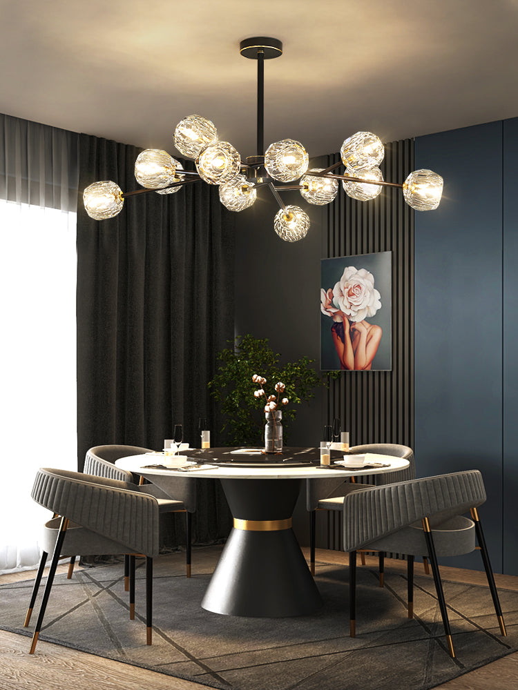 Hiorenna Crystal Chandelier-Moonnatur
