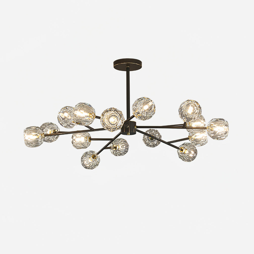 Hiorenna Crystal Chandelier-Moonnatur
