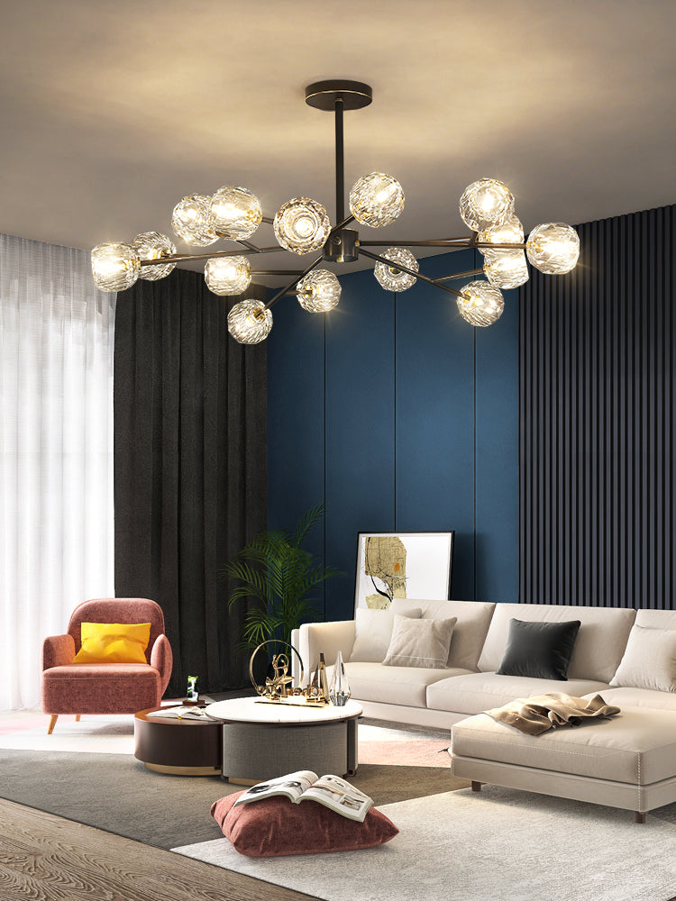 Hiorenna Crystal Chandelier-Moonnatur