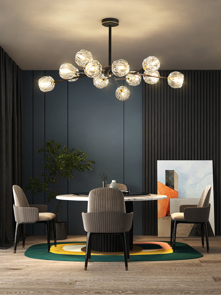 Hiorenna Crystal Chandelier-Moonnatur