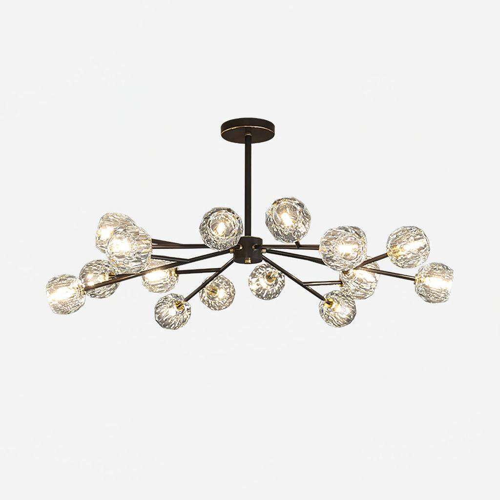 Hiorenna Crystal Chandelier-Moonnatur