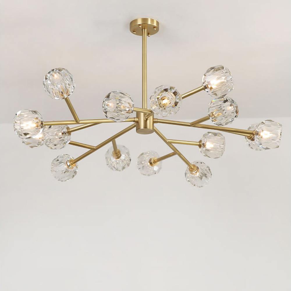 Hiorenna Crystal Chandelier-Moonnatur