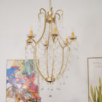 Davenaria Glass Chandelier-Moonnatur
