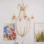Davenaria Glass Chandelier-Moonnatur