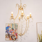 Davenaria Glass Chandelier-Moonnatur