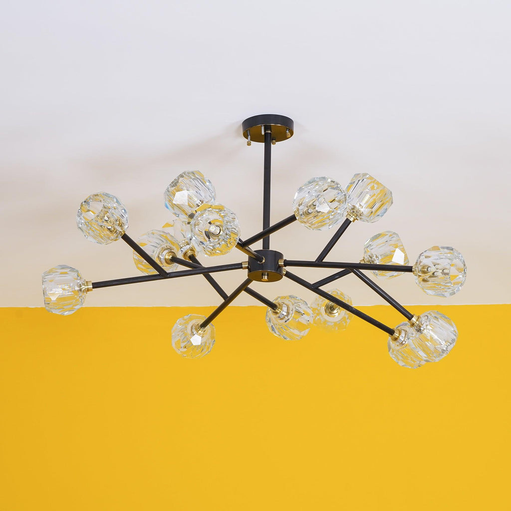 Hiorenna Crystal Chandelier-Moonnatur