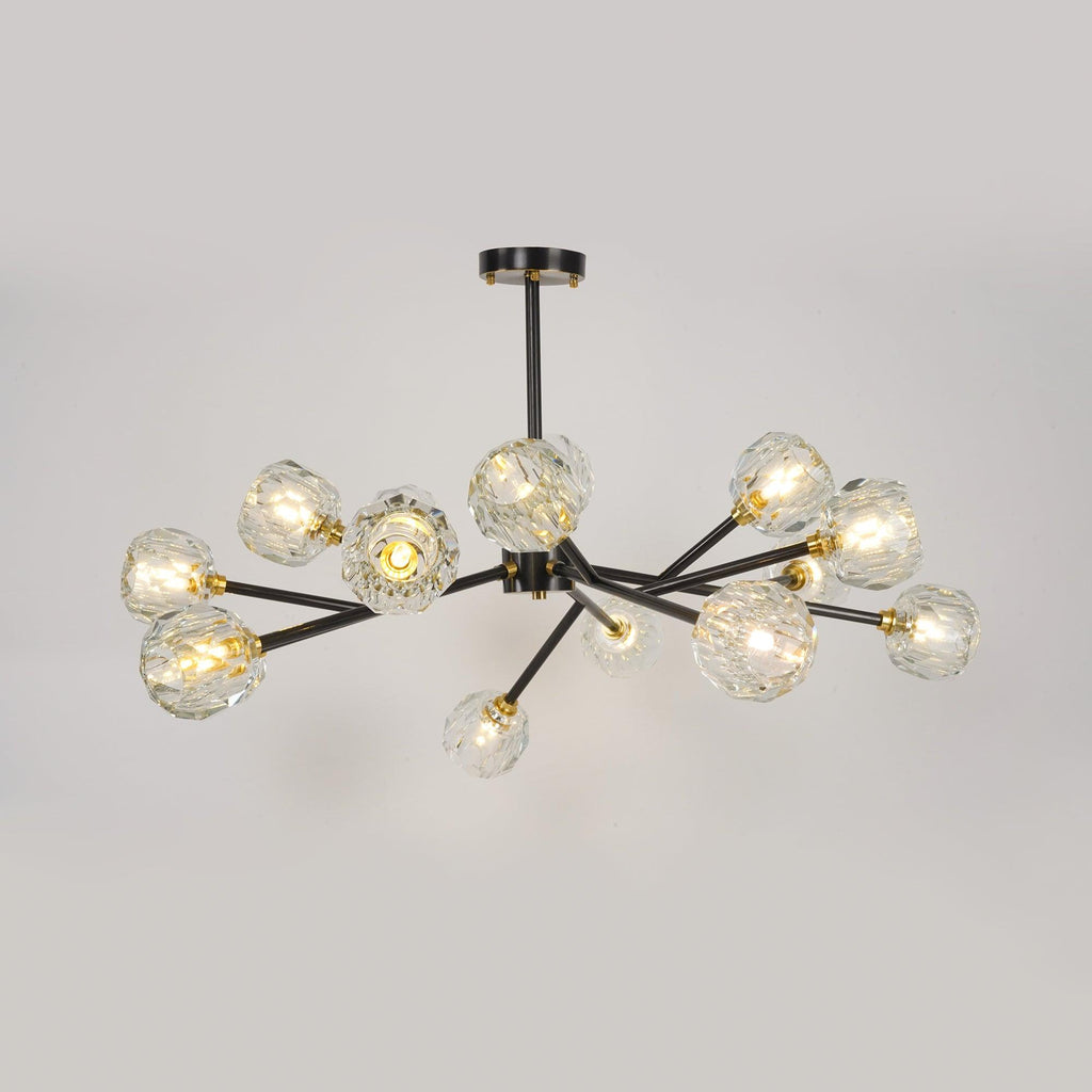 Hiorenna Crystal Chandelier-Moonnatur