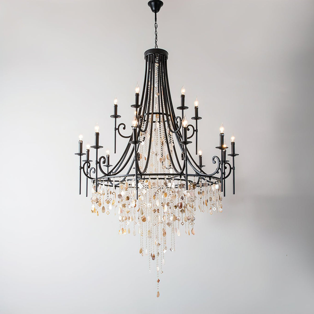 Halvoria Crystal Chandelier-Moonnatur