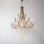 Halvoria Crystal Chandelier-Moonnatur